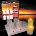 Set Of 6 LED Rechargeable Votive Candles